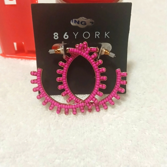 86 YORK Earrings - Picture 1 of 3
